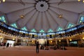 Interior of National Mosque of Malaysia a.k.a Masjid Negara